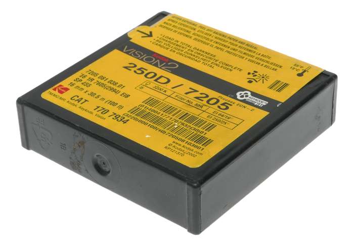 Kodak Vision 2 250D/7205 16mm Motion Picture Color Negative Film