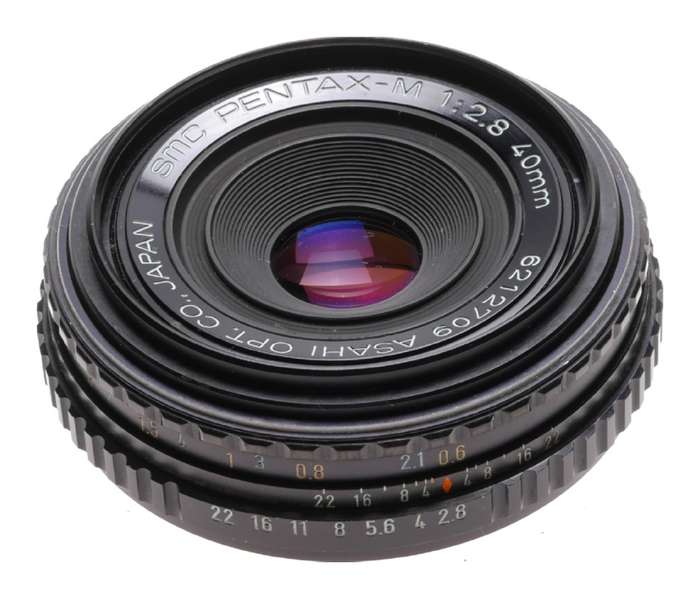 SMC Pentax-M 1:2.8 40mm Pancake 2.8/40mm Vintage compact lens