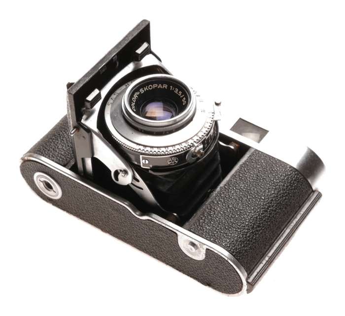 Voigtlander Vito IIa Vintage folding camera outfit case manual