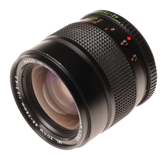 YASHICA ML Zoom lens 42-75mm Yashica Contax mount