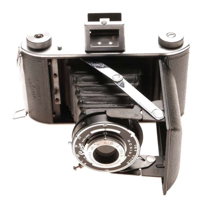 Ensign medium format folding film camera Anastigmat lens