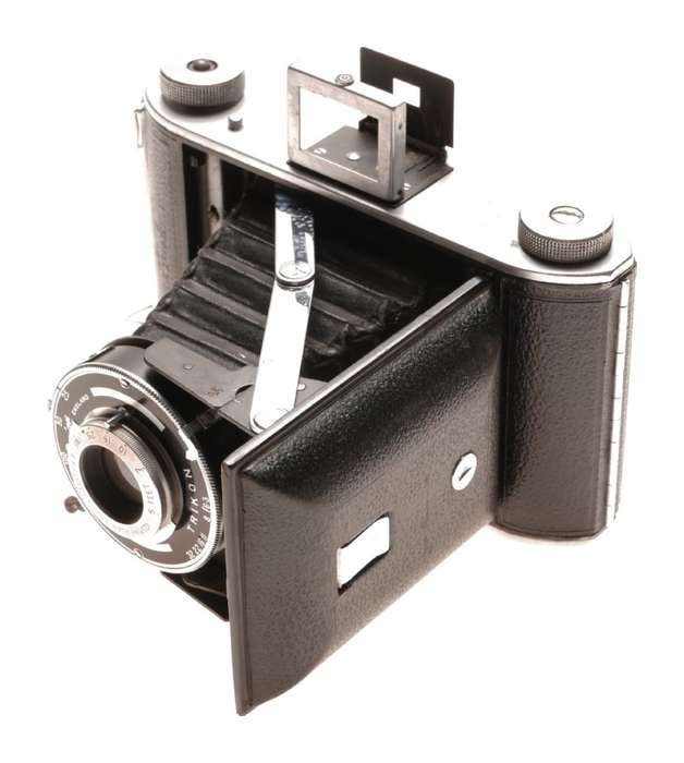 Ensign medium format folding film camera Anastigmat lens