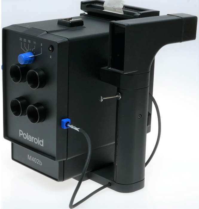 Polaroid M402B ID passport instant film camera vintage portrait
