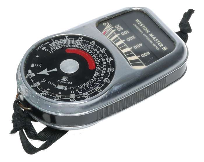 Weston Master II light meter Exposure steel vintage excellent