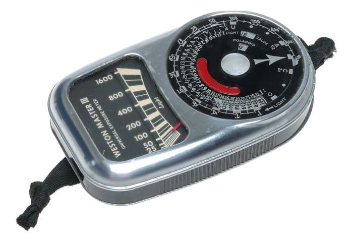 Weston Master II light meter Exposure steel vintage excellent