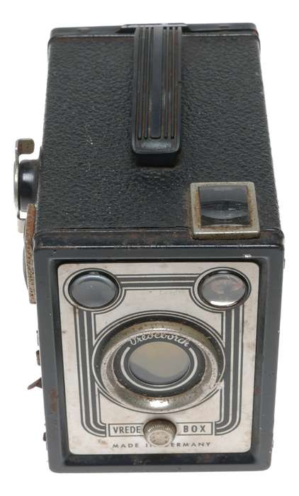 Vrede Box camera made in Germany Kodak vintage antique film