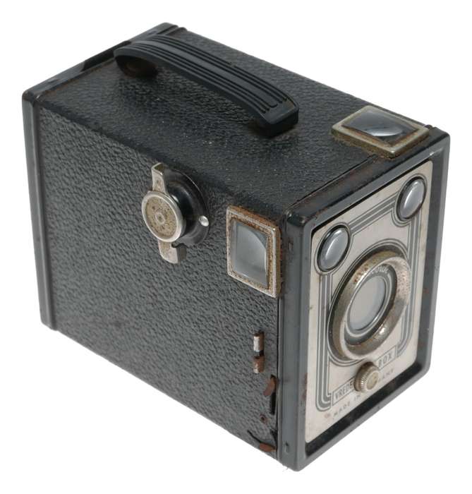 Vrede Box camera made in Germany Kodak vintage antique film