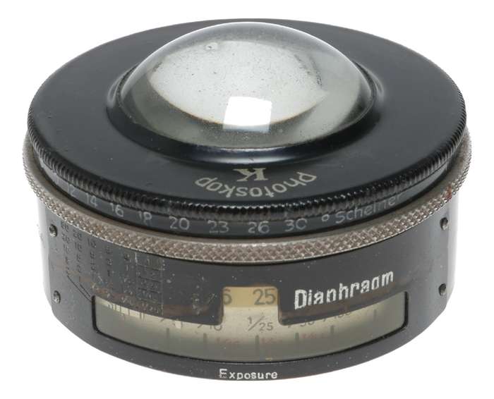 Photoskop K diaphragm Exposure meter vintage antique
