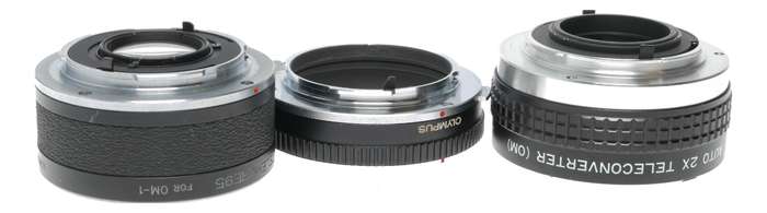 Auto 2x Teleconverter (OM) KOMURA lens adapter Olympus mount