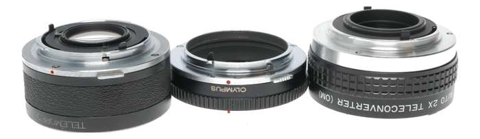 Auto 2x Teleconverter (OM) KOMURA lens adapter Olympus mount