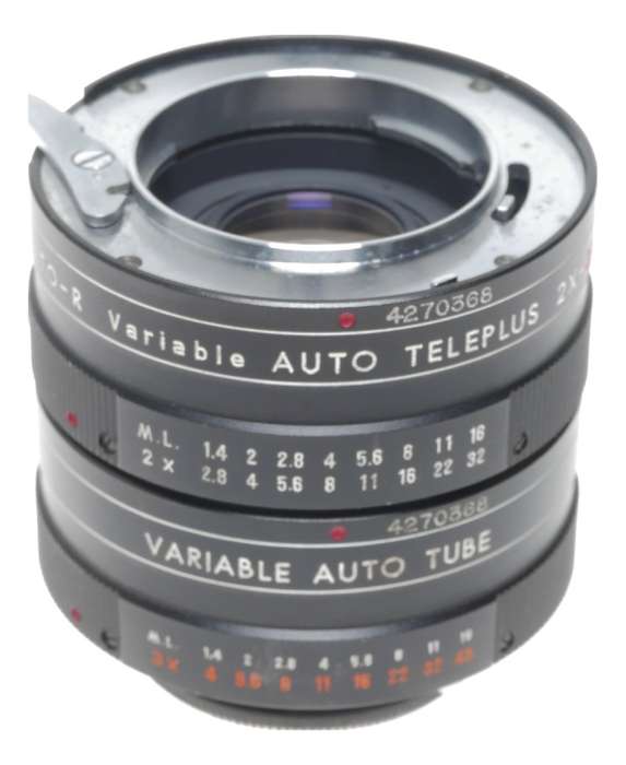 set off TO-R Variable Auto Teleplus 2x 3x Bayonet mount adapter