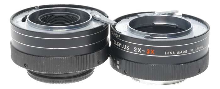 set off TO-R Variable Auto Teleplus 2x 3x Bayonet mount adapter