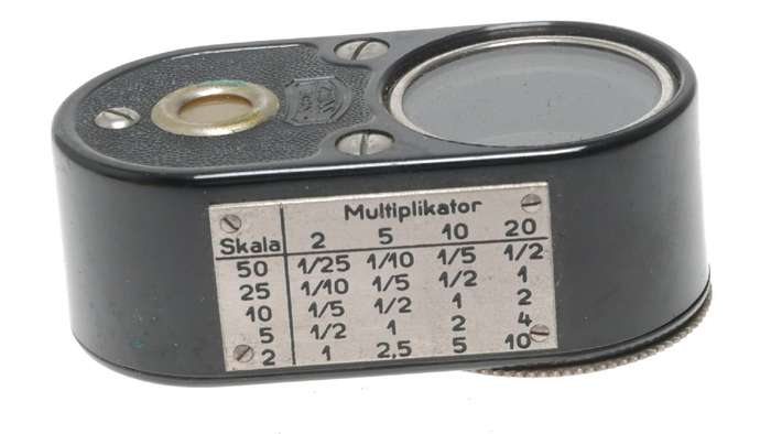 Helicon light exposure vintage meter Multiplikator Cased