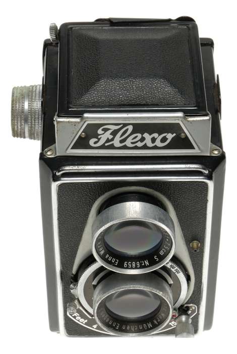 FLEXO TLR medium format film camera Ennagon 3.5/75 mm lens