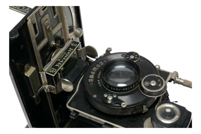 3 Kodak Series III Compur shutter Zeiss 4,5 f=12cm lens