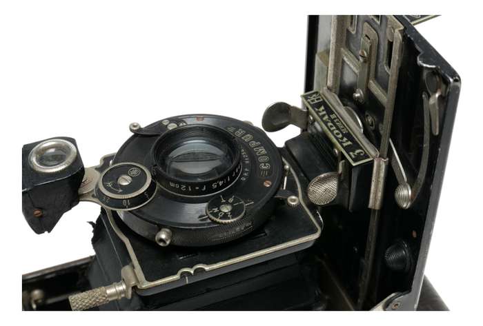 3 Kodak Series III Compur shutter Zeiss 4,5 f=12cm lens