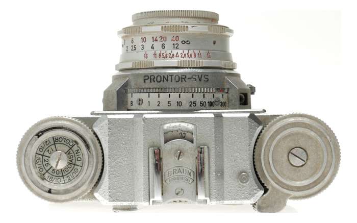 Braun Super Paxette 35mm Film RF Camera E-Staeble-Kata 2.8/45 mm`