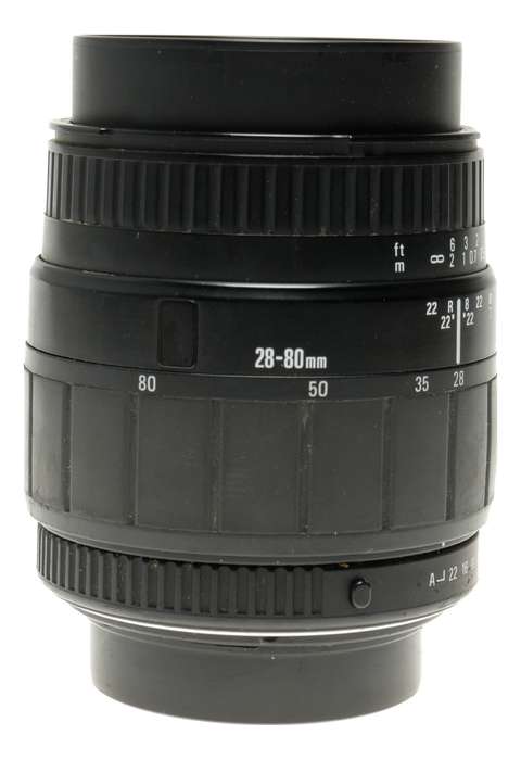 Sigma Zoom 28-80mm 1:3.5-5.6 Aspherical vintage SLR film lens
