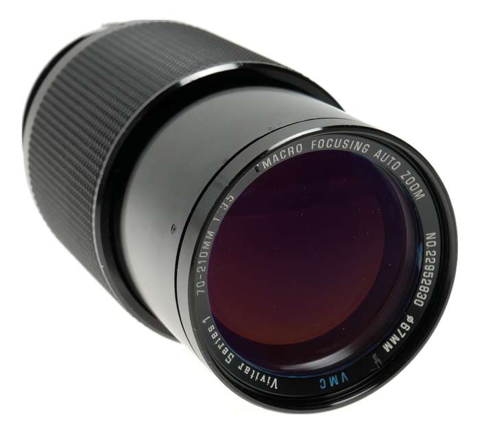 Vivitar Series 1 lens Zoom 70-210mm Macro Focussing Auto VMC