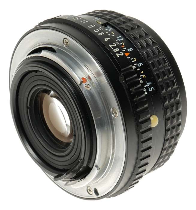 SMC Pentax-M 1:2 50mm Asahi 2/50 f/2 bayonet mount caps