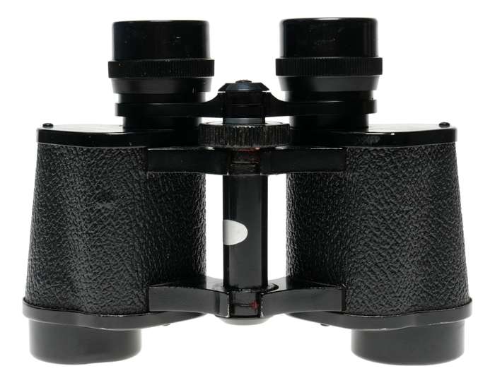 Bisley Delux 8x30 Binoculars cased caps strap complete set