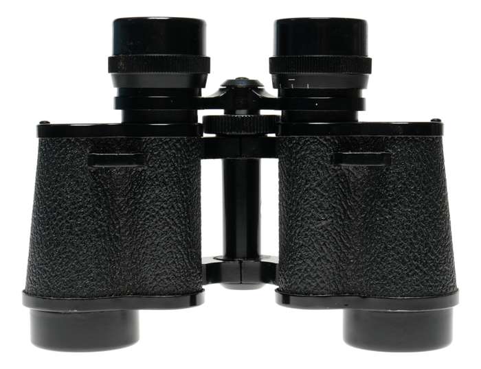 Bisley Delux 8x30 Binoculars cased caps strap complete set