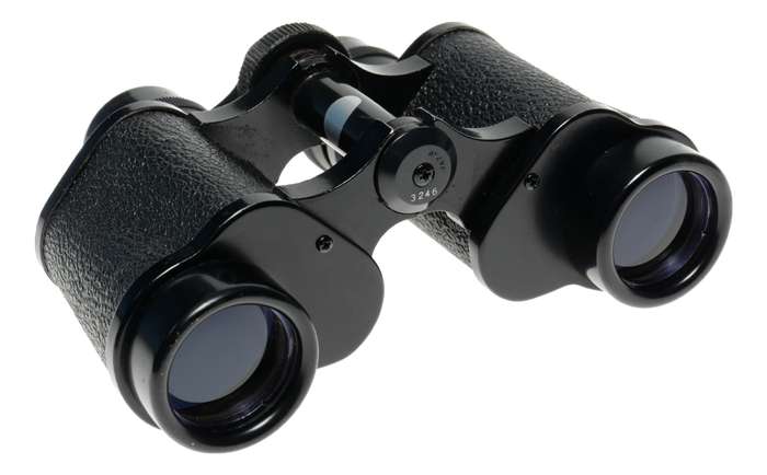 Bisley Delux 8x30 Binoculars cased caps strap complete set