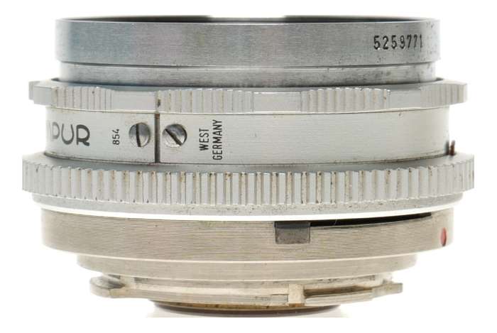 Voigtlander Color-Skopar X 1:2.8/50 SLR camera lens chrome