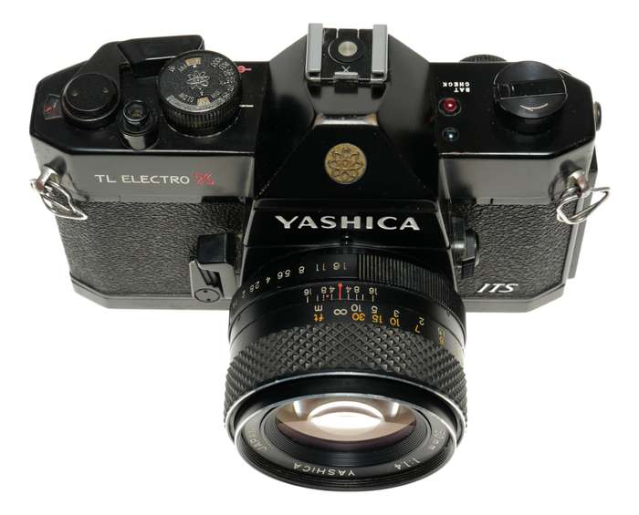 TL Electro X Yashica ITS with YASHINON DS-M 50mm f1.4