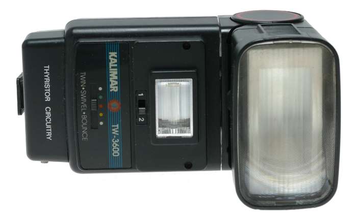 Kalimar TW3600 Automatic Twin Swivel Zoom Bounce Thyristor Flash