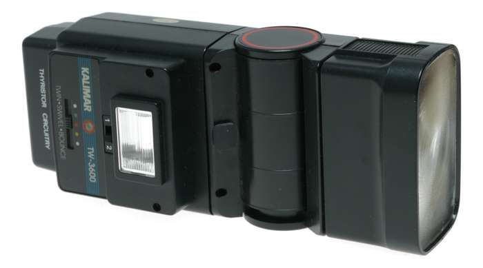 Kalimar TW3600 Automatic Twin Swivel Zoom Bounce Thyristor Flash