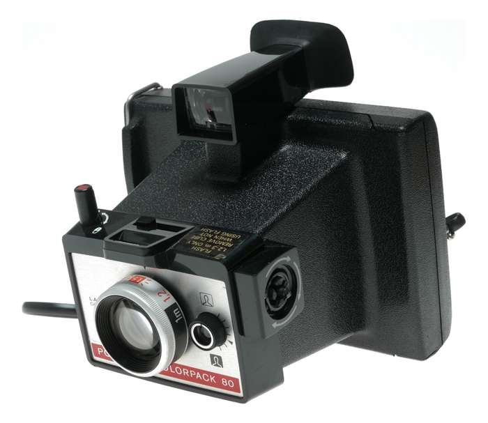Polaroid Colorpack 80 Land instant sheet pack film camera retro