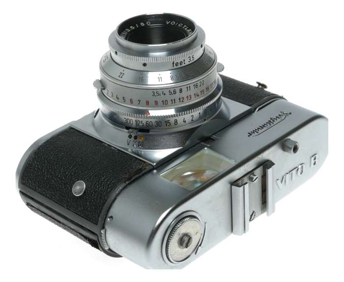 Voigtlander Vito B 35mm film compact camera Color-Skopar 1:3.5/50