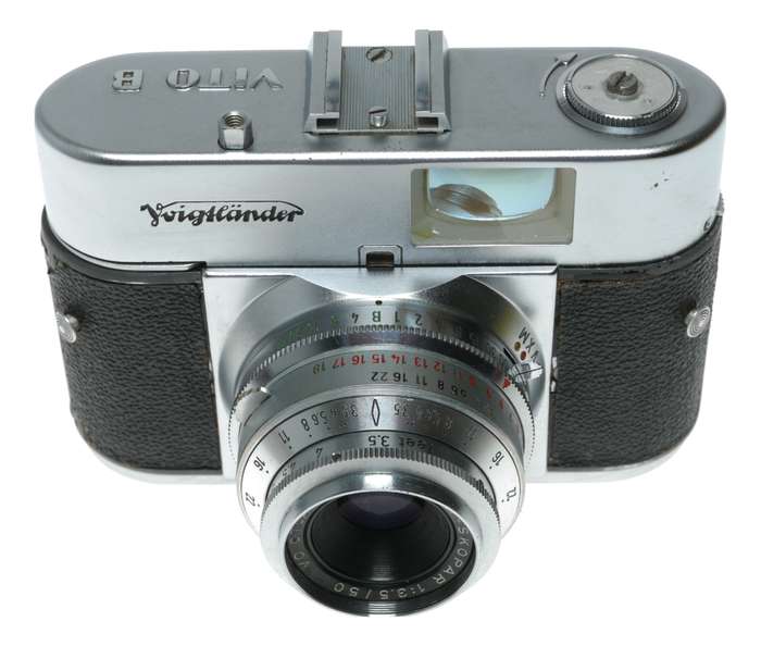 Voigtlander Vito B 35mm film compact camera Color-Skopar 1:3.5/50
