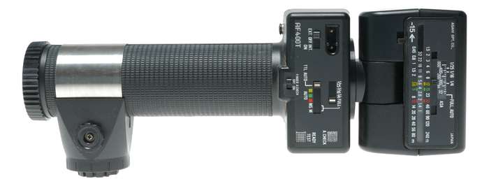 Pentax AF400T automatic electronic flash unit ac adapter II manual accessories