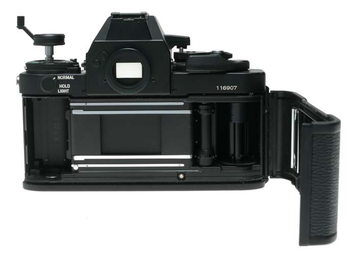 Canon F-1 35mm film SLR camera 1.4/50 FD macro tele Zoom lenses motor drive instructions