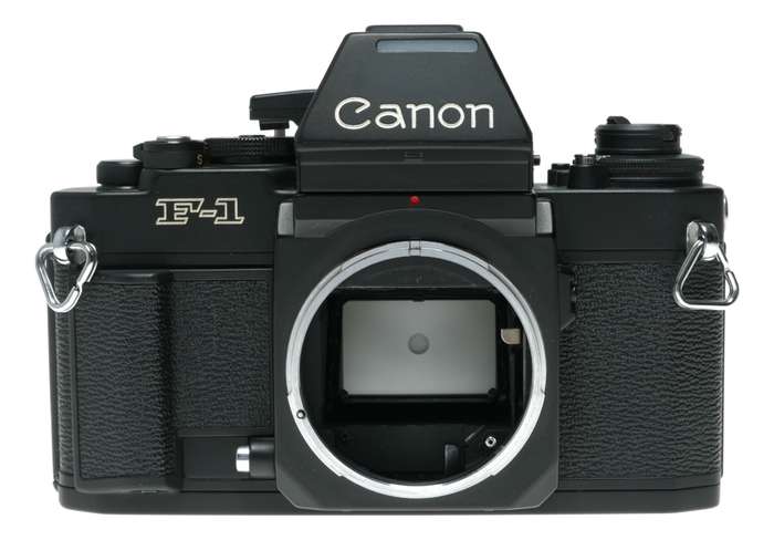 Canon F-1 35mm film SLR camera 1.4/50 FD macro tele Zoom lenses motor drive instructions