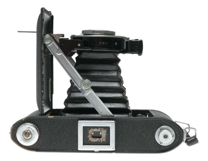 Ensign Ranger 120 rollfilm folding 6x9 camera early original black model