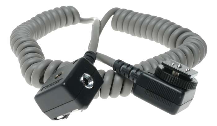 Nikon SC-17 TTL camera flash hot shoe extension remote cord cable excellent