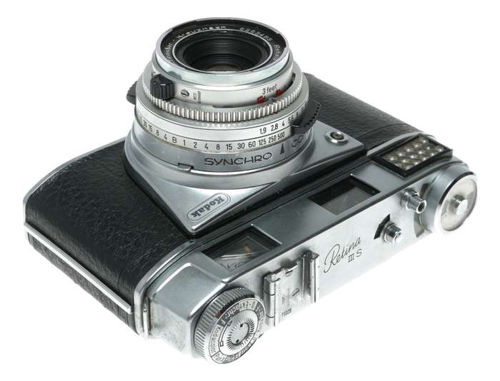 Kodak Retina IIIs 35mm film camera Type 027 Schneider Xenar 2.8/50