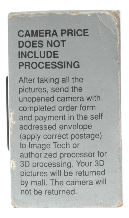 iMageTech 3D Magic 16 Exposure Single Use disposable film camera