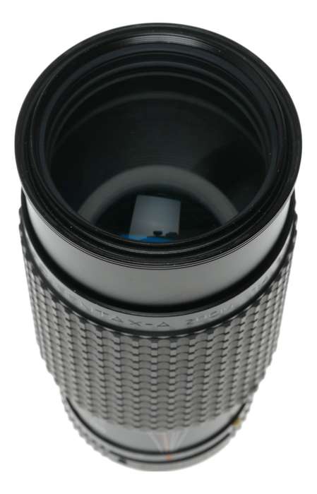 SMC Pentax-A Zoom 70-210mm macro lens fits classic 35mm film SLR camera