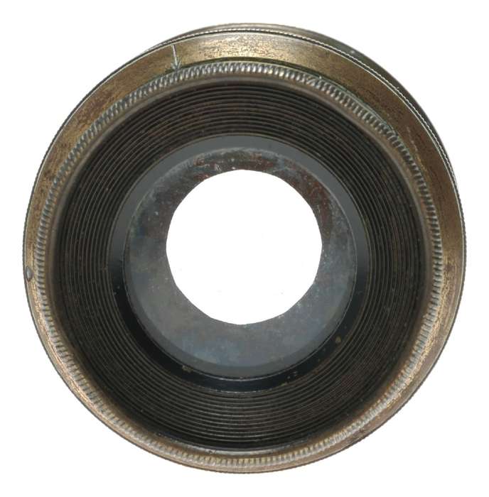 Beck Symmetrical f8 antique brass lens with internal aperture