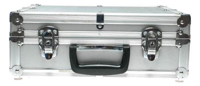 Aluminium vintage camera photography travel flight case 40cmx32cm