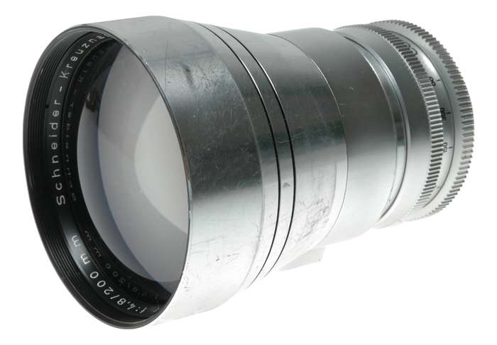 Schneider Kodak Retina-Tele-Xenar reflex camera telephoto lens f:4.8/200mm