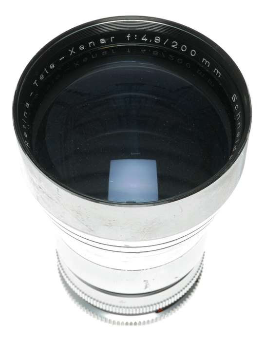 Schneider Kodak Retina-Tele-Xenar reflex camera telephoto lens f:4.8/200mm