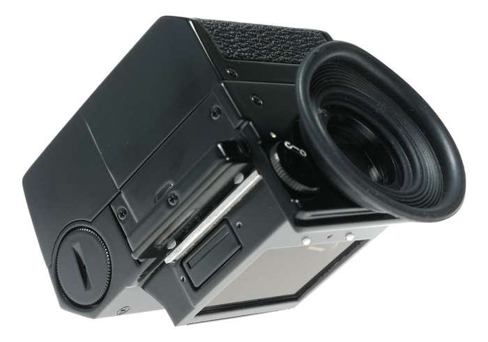 Canon T Booster Finder for F-1 35mm film SLR camera in keeper