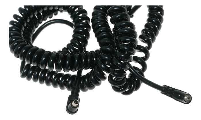 Camera Flash sync coiled cord long extension cable excellent