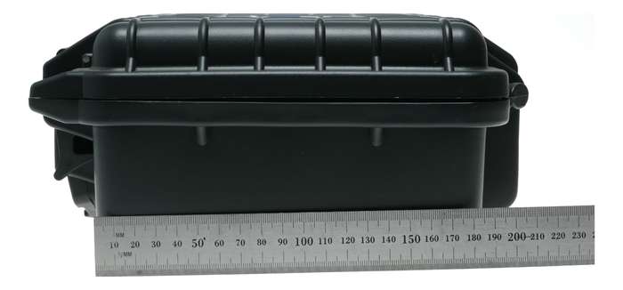 Worksman 270x246x124 Photographic Camera Water Tight Hard Case with Foam