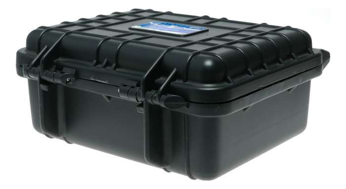Worksman 270x246x124 Photographic Camera Water Tight Hard Case with Foam